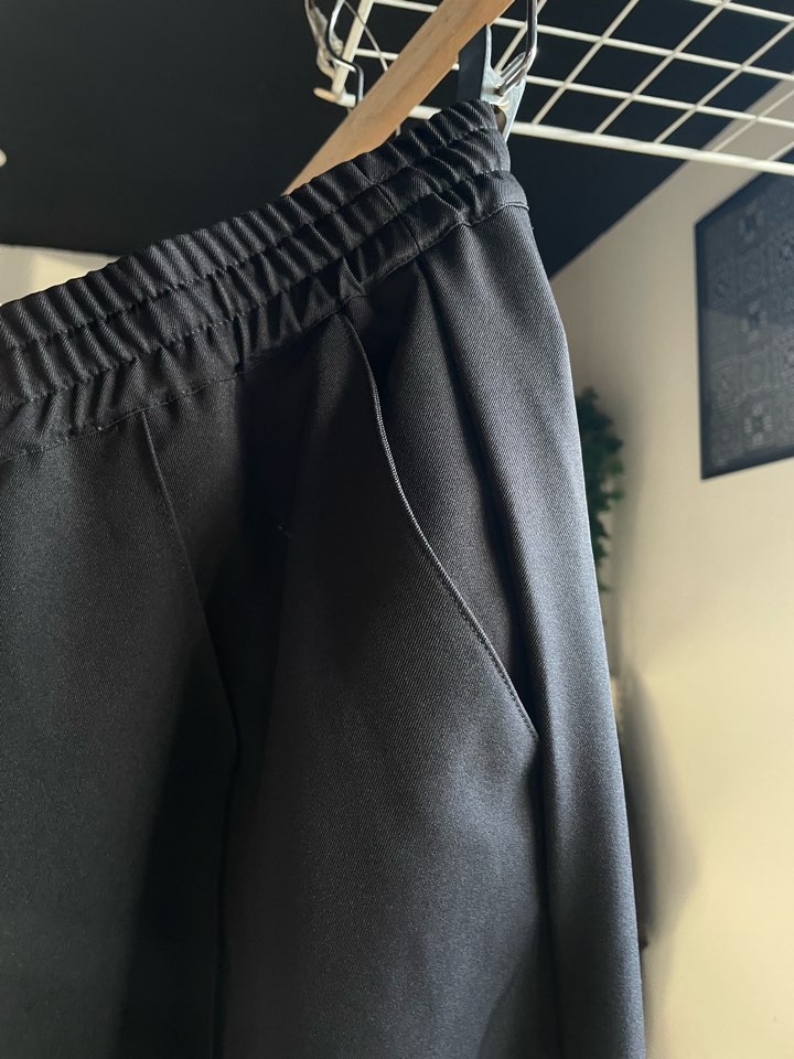 【Men's】BIG MIKE | ビッグマイク Pin Tuck Tropical Easy Pants - BLACK - 画像 (13)