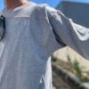 【Men's】THE HOMMAGE EFFORT | ザ・オマージュ　Football Tee - GRAY - 画像 (4)