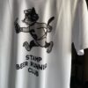 【Ladies】STAMP Run&Co | スタンプ ランアンドカンパニー　STAMP Graphic Run Tee "STAMP BEER RUNNING CLUB" - WHITE - 画像 (4)