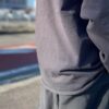 【Unisex】WALLA WALLA SPORT | ワラワラスポーツ　13oz Crew Sweat Shirt  - USED BLACK - 画像 (6)