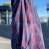 【Unisex】Rebuild by Needles | リビルドバイニードルズ　Flannel Shirt  7Cut Wide Sht / Over Dye - PURPLE Ⅱ - 画像 (5)