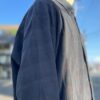 【Unisex】Rebuild by Needles | リビルドバイニードルズ　Flannel Shirt  7Cut Wide Sht / Over Dye - BLACK Ⅱ - 画像 (5)