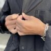 【Men's】BURLAP OUTFITTER | バーラップアウトフィッター　L/S B.B. Shirt Solid - BLACK - 画像 (5)
