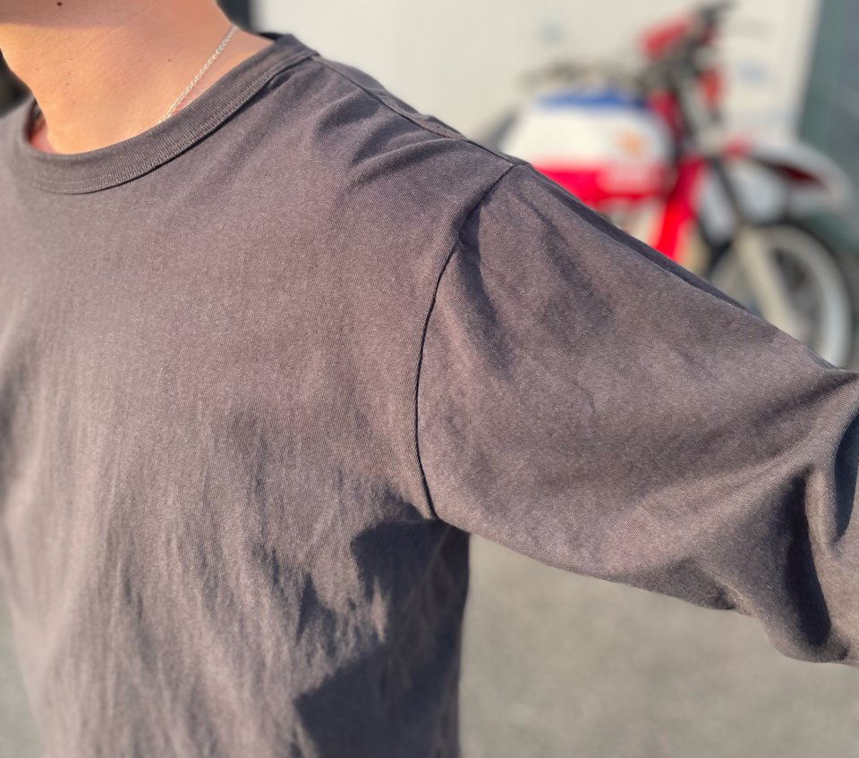 【Unisex】ThE hommage | オマージュ 『ヨン・ゴーTee』"Baseball" - SUMIKURO - 画像 (5)