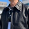 【Men's】*A VONTADE | アボンタージ　Leather Sport Jacket  - BLACK [RD-0113-25AW] - 画像 (3)