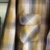 【Men's】BIG MIKE | ビッグマイク　Heavy Flannel Shirts - YEL×GRY×OFF - 画像 (10)