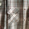 【Men's】BIG MIKE | ビッグマイク　Heavy Flannel Shirts - MINT×BRN×OFF - 画像 (11)