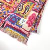 South2 West8 | サウスツーウエストエイト　Stole [Batik Pt.Elephant] - BORDEAUX/BLUE [MR653] - 画像 (4)