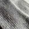 【Unisex】Cozy Cashmere Company | コージーカシミヤカンパニー　 Cashmere Single Rib Scarf - GREY - 画像 (6)