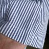 【Used】LANDS' END　Stripe Shirt - SAX BLUE - 画像 (7)