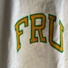 【Unisex】free rage | フリーレイジ　Rycycle Cotton Tee "FRU" - WHITE - 画像 (10)