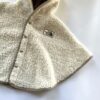 【Kid's】THE NORTH FACE | ザ・ノースフェイス　Baby Cuddle Fleece Poncho - GL グラベル [NAB72402] - 画像 (3)