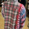 【Unisex】Rebuild by Needles | リビルドバイニードルズ　Flannel Shirt 7Cut Wide Sht - A - 画像 (5)
