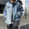 【Unisex】Rebuild by Needles | リビルドバイニードルズ　Jean Jacket 〔COVERD JACKET〕- DENIM [NS297] - 画像 (3)