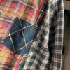 【Unisex】Rebuild by Needles | リビルドバイニードルズ　Flannel Shirt 7Cut Wide Sht - C - 画像 (8)