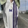 NEEDLES | ニードルズ　Narrow Track Pant [POLY SMOOTH] - ICE WHITE [MR287] - 画像 (5)