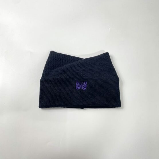【Unisex】NEEDLES | ニードルズ　Neck Warmer 〔Merino Wool〕ｰ BLACK [NS066]