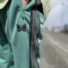 NEEDLES | ニードルズ　Narrow Track Pant [POLY SMOOTH] - EMERALD [MR287] - 画像 (4)