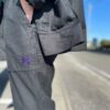 NEEDLES | ニードルズ　String Fatigue Pant [BACK SATEEN] - BLACK - 画像 (4)