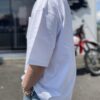 【Men's】BIG MIKE | ビッグマイク　Heavy Wide Sunglasses Pocket S/S Tee - WHITE - 画像 (5)