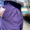 NEEDLES | ニードルズ　Tucked Side Tab Trouser [PE/W CARSEY] - PURPLE [MR265] - 画像 (3)