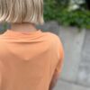 【Ladies】patagonia | パタゴニア　Kid's Cap Silkweigt T-Shirt - FITZ ROY SUPERBLOOM : HEIRLOOM PEACH [62381] - 画像 (5)