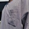【Men's】Less by SHELTECH | シェルテック　Wide Tee - BROWN × WHITE - 画像 (5)