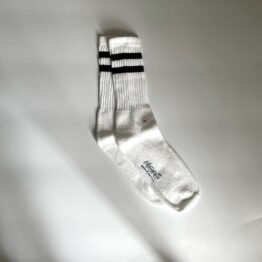 Alore | アローレ　Line Socks - BLACK