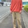【Men's】*A VONTADE | アボンタージ　Mock Neck LS - SUNBURN RED [VTD-0623-CS] - 画像 (3)