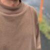 【Men's】*A VONTADE | アボンタージ　Mock Neck LS - COYOTE [VTD-0623-CS] - 画像 (5)