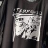 【Unisex】STAMP Run&Co | スタンプ ランアンドカンパニー　STAMP Long Sleeve Tee "TWO CATS" - BLACK - 画像 (10)