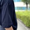 【Men's】melple | メイプル　WEEKENDER Mockneck Half Sleeve  - NAVY - 画像 (3)