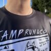 【Unisex】STAMP Run&Co | スタンプ ランアンドカンパニー　STAMP Long Sleeve Tee "TWO CATS" - BLACK - 画像 (5)