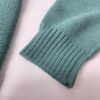La Paz | ラ パス　Simple Jacquared Crew Sweater - SMOKEY AQUA - 画像 (12)