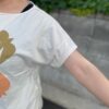 【Ladies】patagonia | パタゴニア　Women's Sunfirst Relaxed Drop Sleeve Organic T-Shirt - UNDYED NATURAL [37808] - 画像 (4)