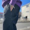 【Men's】BIG MIKE | ビッグマイク　Denim Painter Belt Easy Pants - BLACK DENIM - 画像 (4)