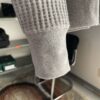 【Unisex】JEMORGAN | ジェーイーモーガン　Big Waffle Crew Neck - 杢GREY - 画像 (13)