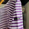 【Ladies】Le minor | ルミノア　Mademoiselle U-Neck - WHITE/VIOLET [20GF16404WVL] - 画像 (8)