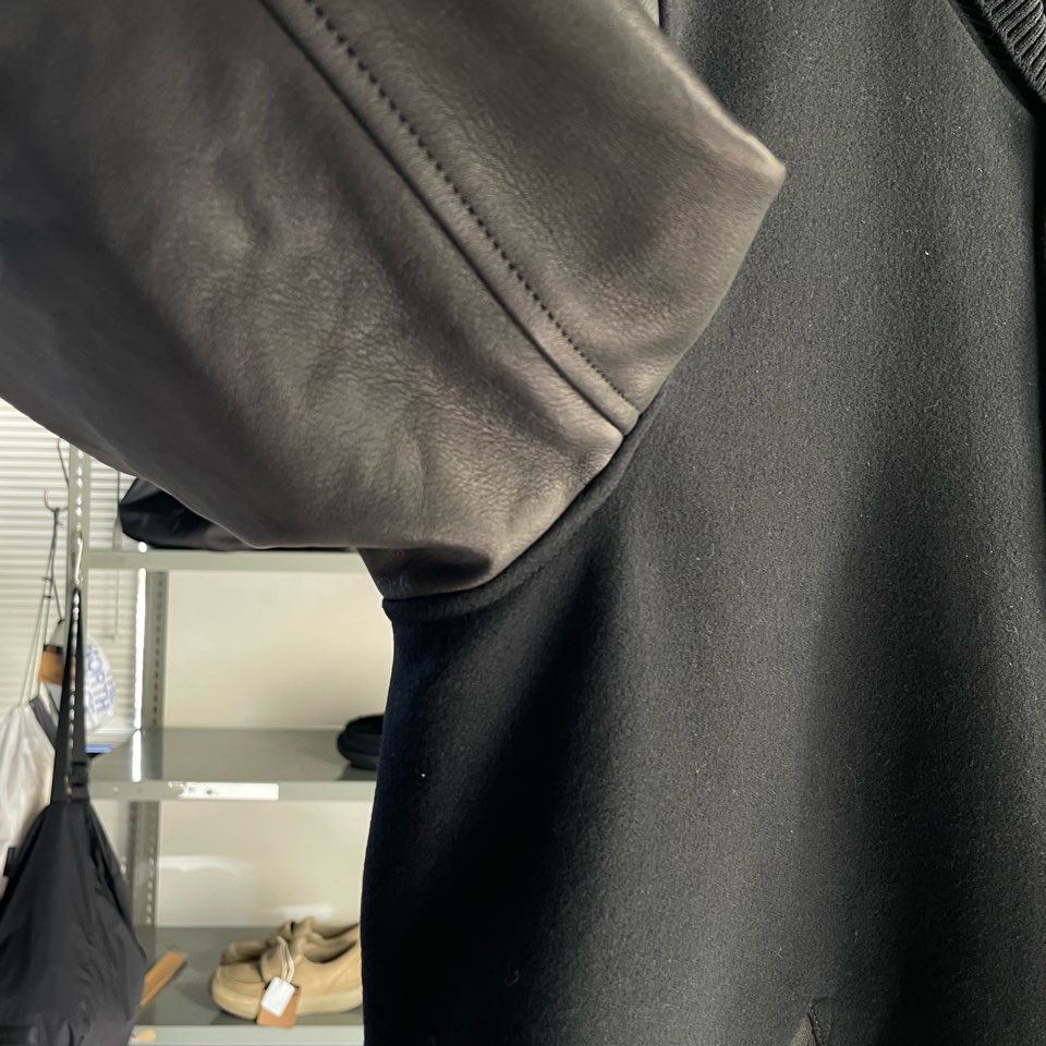 【Men's】*A VONTADE | アボンタージ Award Jacket Long - BLACK SOLID - 画像 (11)