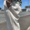 【Men's】COMMON EDUCATION | コモンエデュケーション　DENIM SLACKS RIGID - OFF WHITE - 画像 (4)