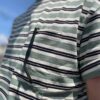 【Men's】BIG MIKE | ビッグマイク　Boder Sunglasses Pocket S/S Tee - MNT×BLK×OFF - 画像 (5)