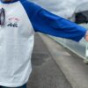 【Men's】free rage | フリーレイジ　Baseball Tee  "NICE TO MEET LA" - WHITE×BLUE - 画像 (6)