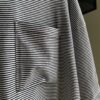 【Men's】Less by SHELTECH | シェルテック　Wide Tee Border - BLACK × WHITE - 画像 (11)