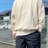 【Unisex】Import Brand　Garment Dyed Crew Swat - IVORY - 画像 (2)
