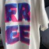 【Unisex】free rage | フリーレイジ　Rycycle Cotton Tee “FRGE” - WHITE - 画像 (10)
