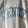 【Unisex】free rage | フリーレイジ　Rycycle Cotton Tee “VENICE” - WHITE - 画像 (9)