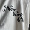 【Ladies】free rage | フリーレイジ　Rycycle Cotton Tee “New York City” - WHITE - 画像 (8)