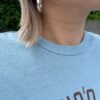【Ladies】free rage | フリーレイジ　Rycycle Cotton Tee “HAWAII” - SAX - 画像 (4)