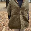 halo commodity | ハロコモディティー　Flutter Stole - OLIVE/CAMEL [h223-980] - 画像 (3)