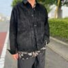 【Men's】*A VONTADE | アボンタージ　Type 1 Jacket "Suede" - BLACK [RD-0105-24AW] - 画像 (21)